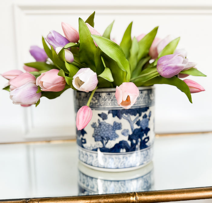 11.75” Real Touch Tulips