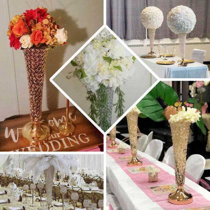 Elegant floral centerpieces for wedding decor, showcasing various styles and arrangements.