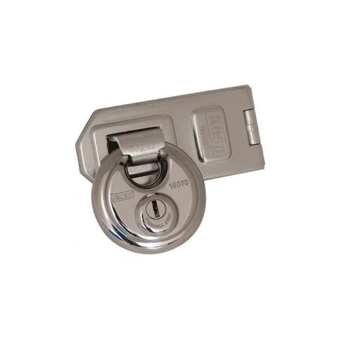 70mm Disc Padlock & Hasp