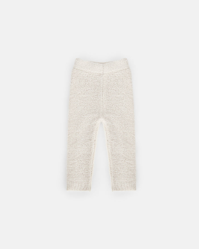 7AM Enfant Fuzzy Legging in Ecru