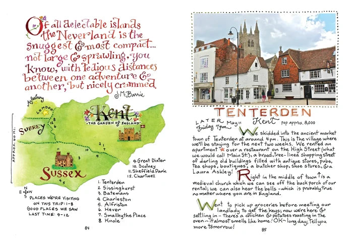 A Fine Romance, Falling in Love with the English Countryside