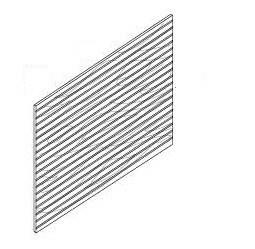 BEADED PANEL - Metro Gray
