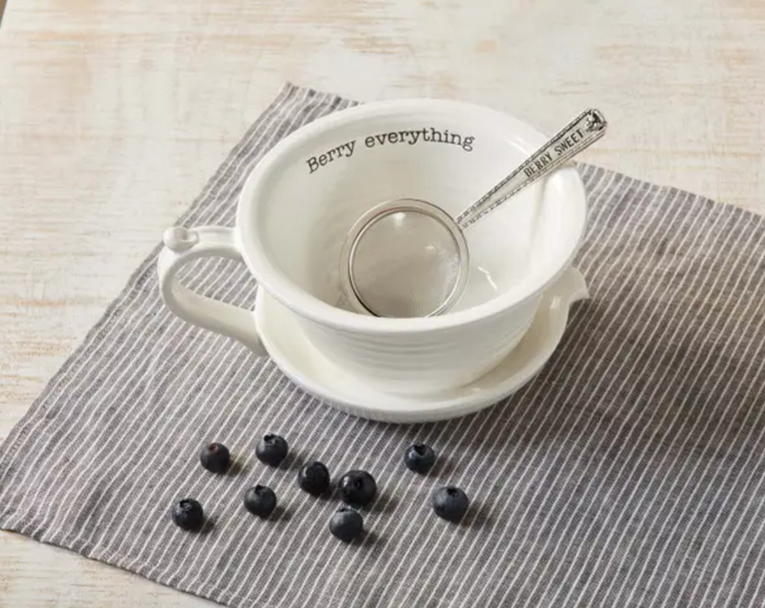 Berry Strainer Set - Pine & Moss