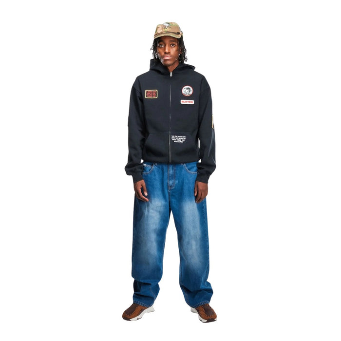 Butter Goods Spike Denim Jeans Distressed Indigo
