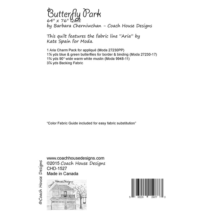 Butterfly Park Quilt Pattern