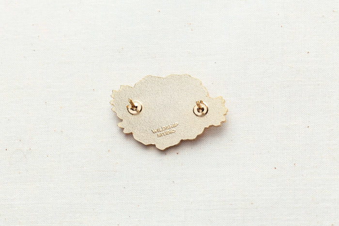 California Poppy Enamel Pin
