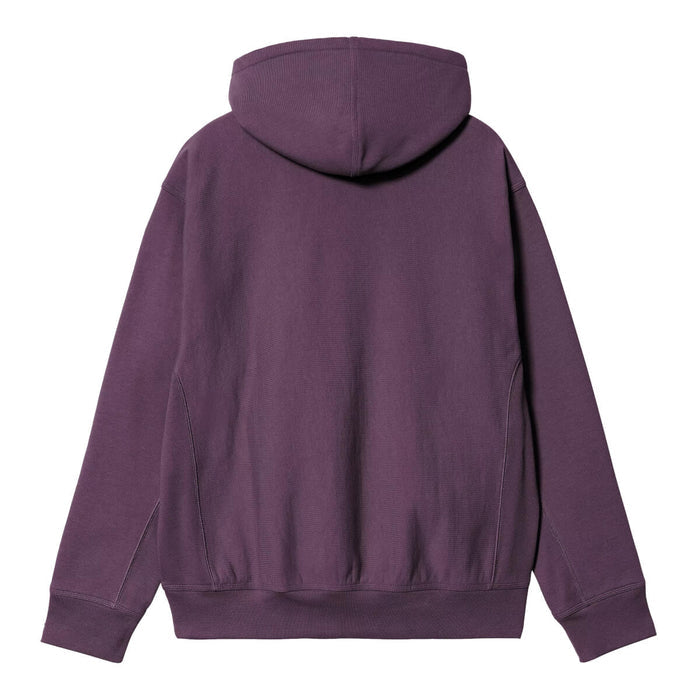 Carhartt WIP American Script Hoodie Huckleberry