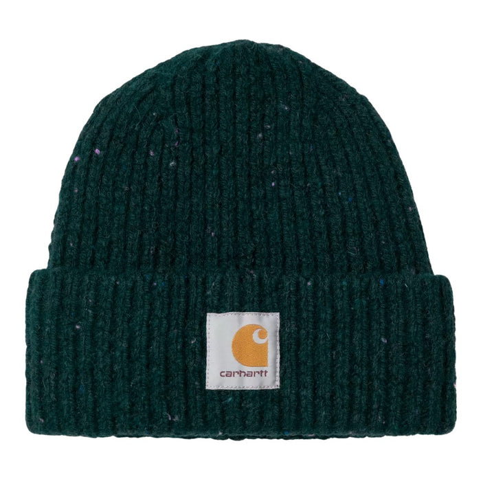 Carhartt WIP Anglistic Beanie Speckled Deep Lagoon