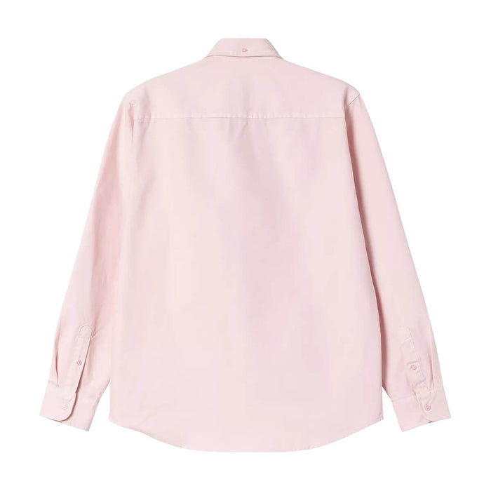Carhartt WIP Bolton Hemd Air Pink Garment Dyed