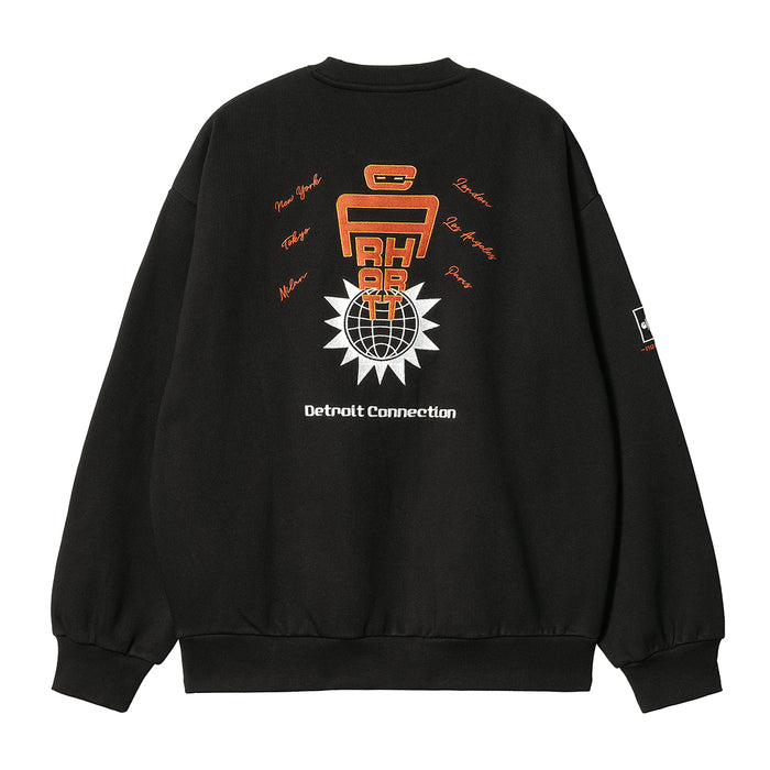 Carhartt WIP Connect Crewneck Black