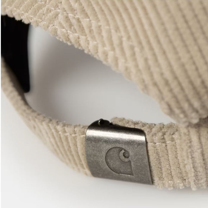 Carhartt WIP Harlem Cord Cap Wall/White