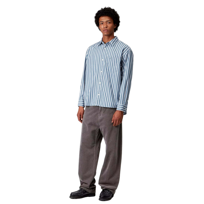 Carhartt WIP Landon Pant Corduroy Porphyry Rinsed