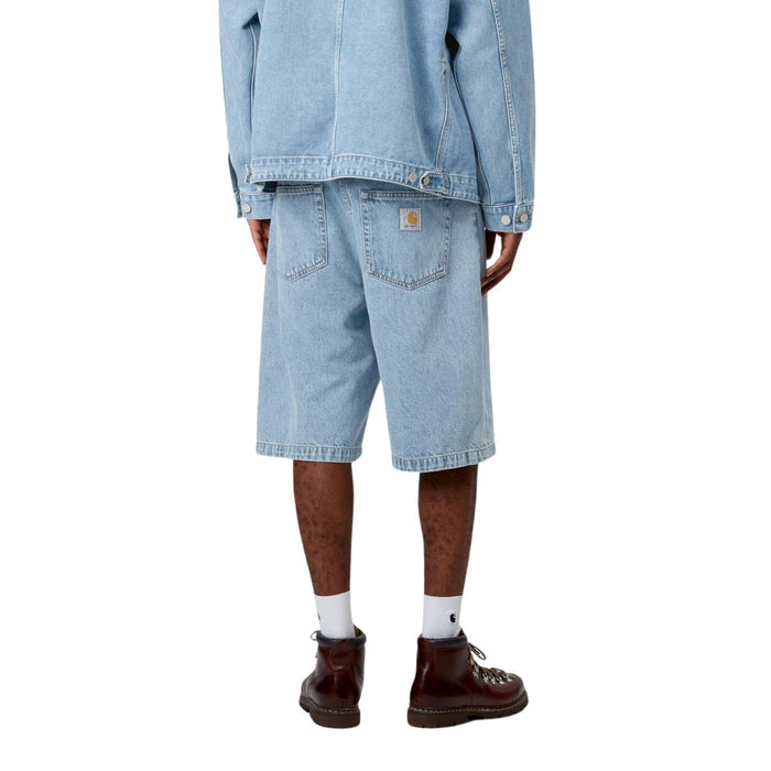 Carhartt WIP Landon Short Blue Bleached