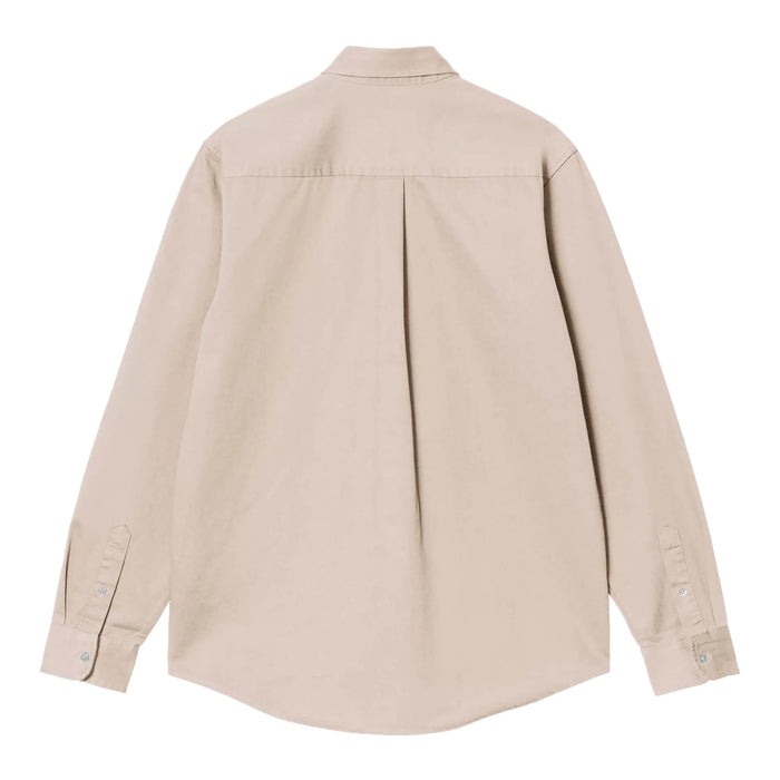 Carhartt WIP Madison Shirt Hemd Fleur De Sel Wax