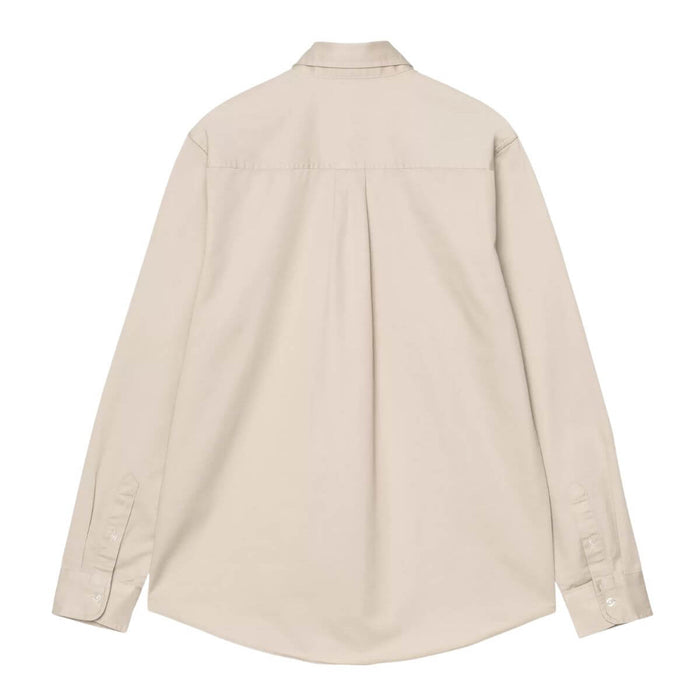 Carhartt WIP Madison Shirt Hemd Stone White