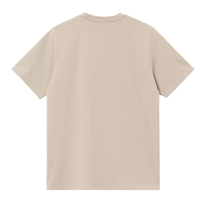 Carhartt WIP Script Embroidery T-Shirt Fleur De Sel/Black