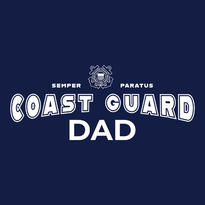 Coast Guard Dad T-Shirt (Navy)