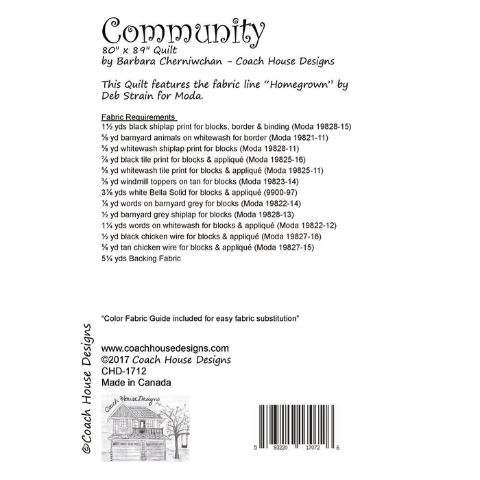 Community Downloadable PDF Quilt Pattern