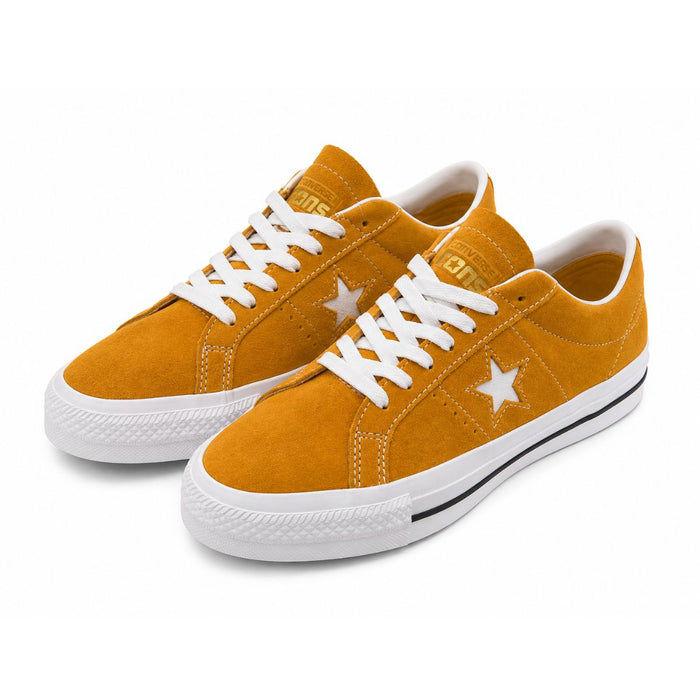 Converse One Star Pro OX Sunflower Gold White Black