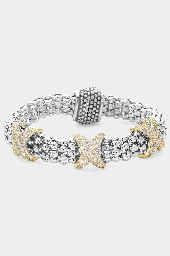 Crisscross Mesh Magnetic Closure-Cute-Trendy-Shop-Womens-Boutique-Clothing-Store