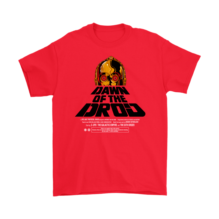 DAWN OF THE DROID - C3-PO / DAWN OF THE DEAD TURBO TEE!