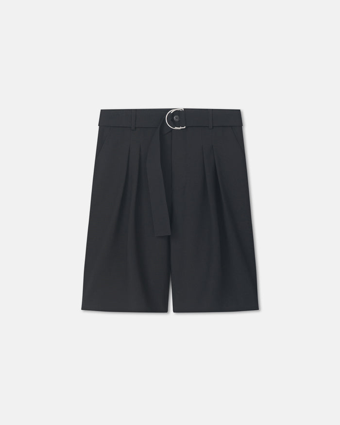 Derulo - Tailored Crepe Twill Shorts - Black