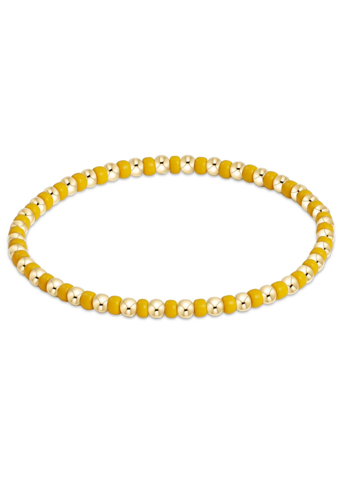 enewton Gameday Hope Grateful Bracelet in Golden Yellow