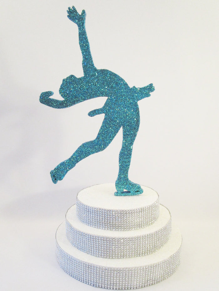 Figure skater centerpiece - Designs by Ginny