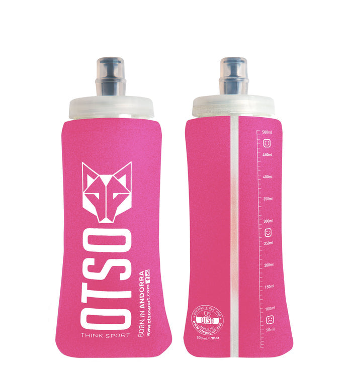 Flask 500ml Big Cap - Fluo Pink