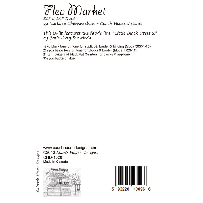 Flea Market Downloadable PDF Quilt Pattern