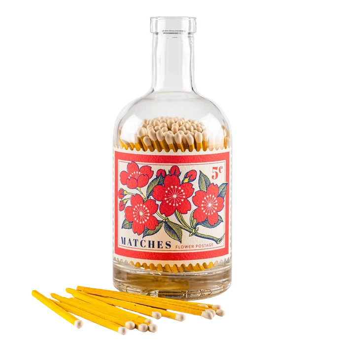 Flowers Stamp Match Bottle Eleish Van Breems Home