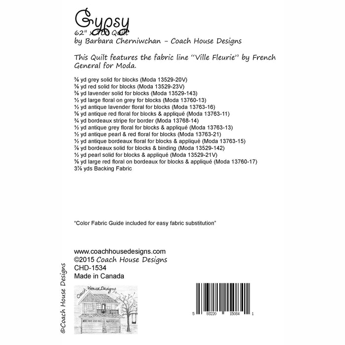 Gypsy Quilt Pattern
