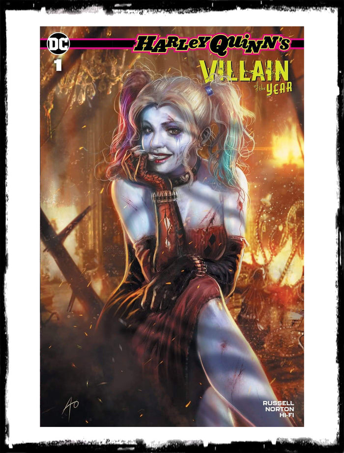 HARLEY QUINN: VILLAIN OF THE YEAR - #1 RUDY AO MARILYN MONROE HOMAGE VARIANT (2020 - NM)