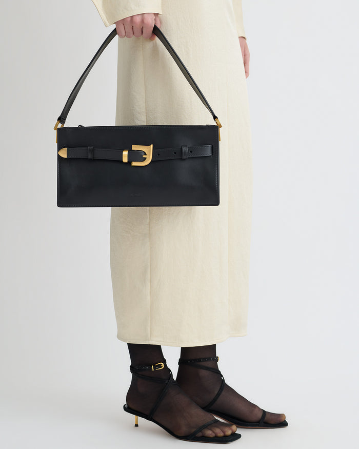 Harmonica Mini - Leather bag - Black