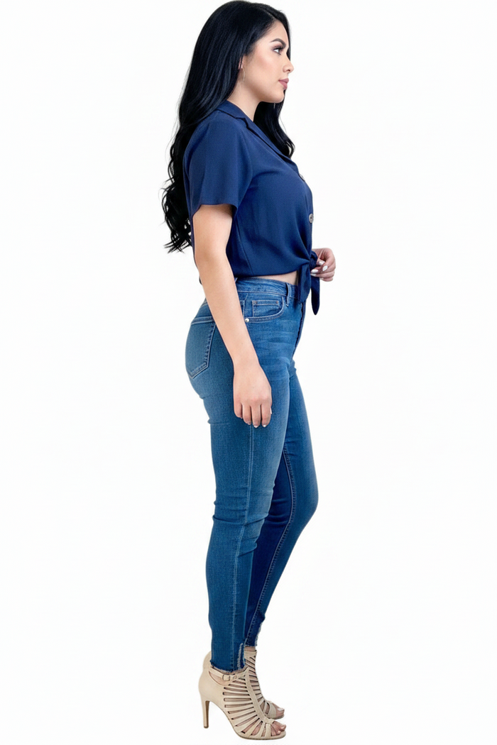 High Rise Skinny Jeans