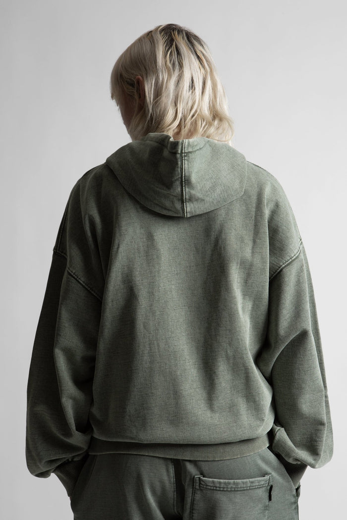 Hoodie Zip Splinter Faded - WASTED PARIS