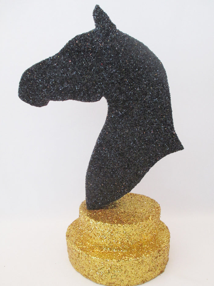 Horse Head Styrofoam centerpiece - Designs by Ginny