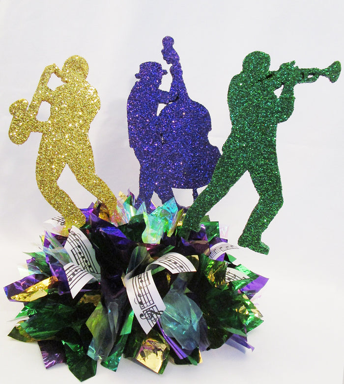 Jazz Players Centerpiece - Designs by Ginny