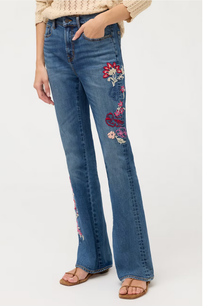 Johnny Was PANTS HIGH RISE FLARE JEAN
