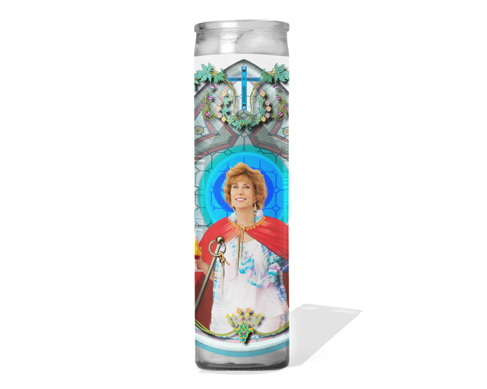 Kristen Wiig - Star Celebrity Prayer Candle - Barb and Star Go To Vista Del Mar