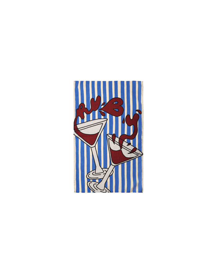 LINEN TEA TOWEL SPLASH