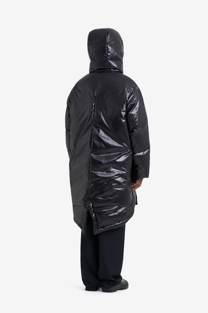 ETUDES STUDIO LONG DOWN PARKA SHINY BLACK 7