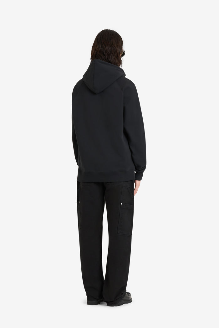 ETUDES STUDIO LOOSE HOODIE BIG E WHITE 5