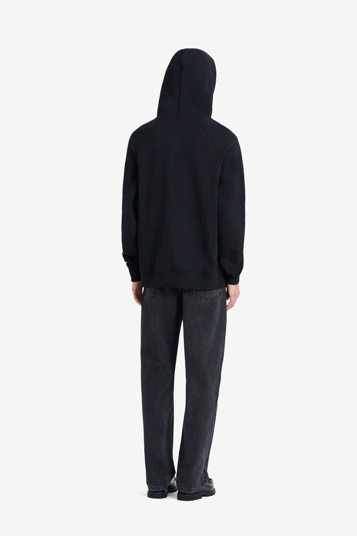ETUDES STUDIO LOOSE HOODIE E L U BLACK 5