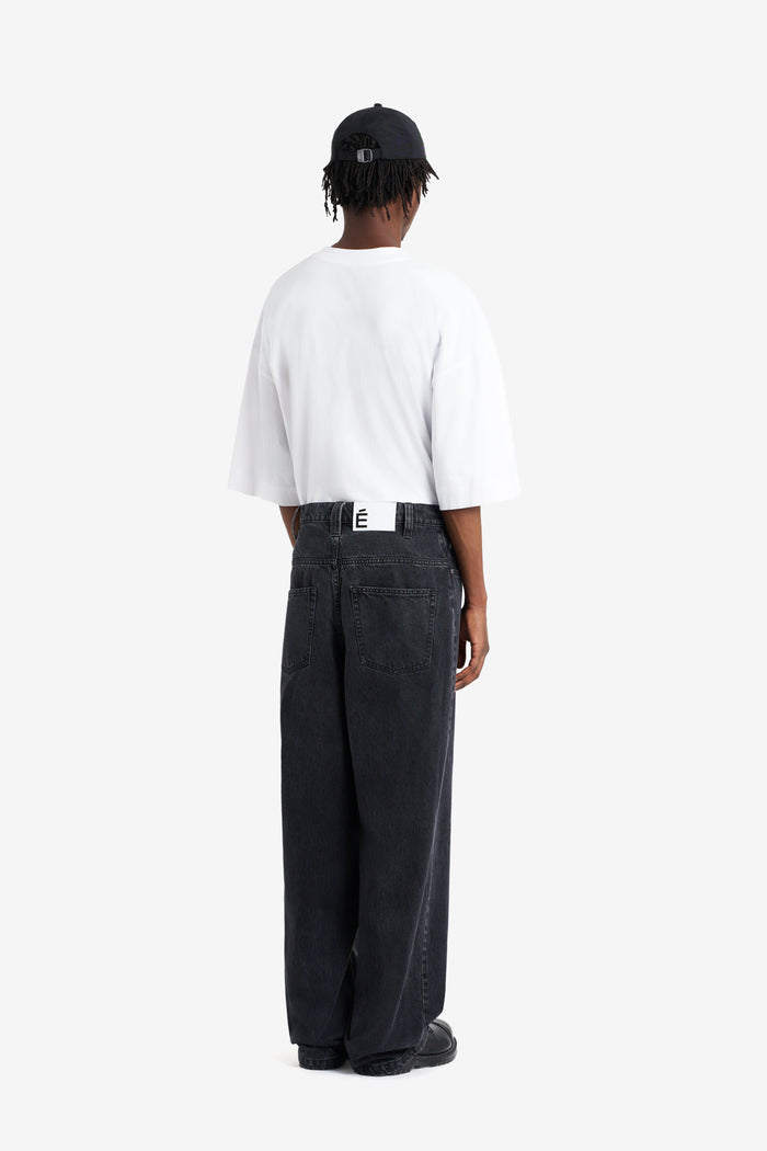 ETUDES STUDIO LOOSE JEANS PANT BLACK 6