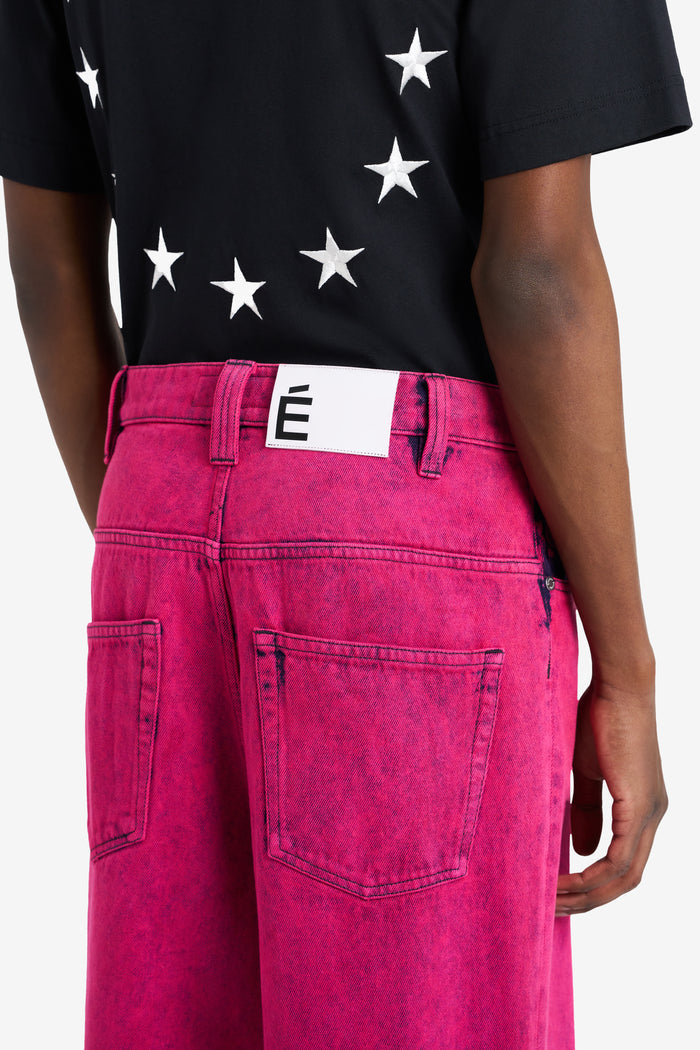 ETUDES STUDIO LOOSE JEANS PANT PINK 6