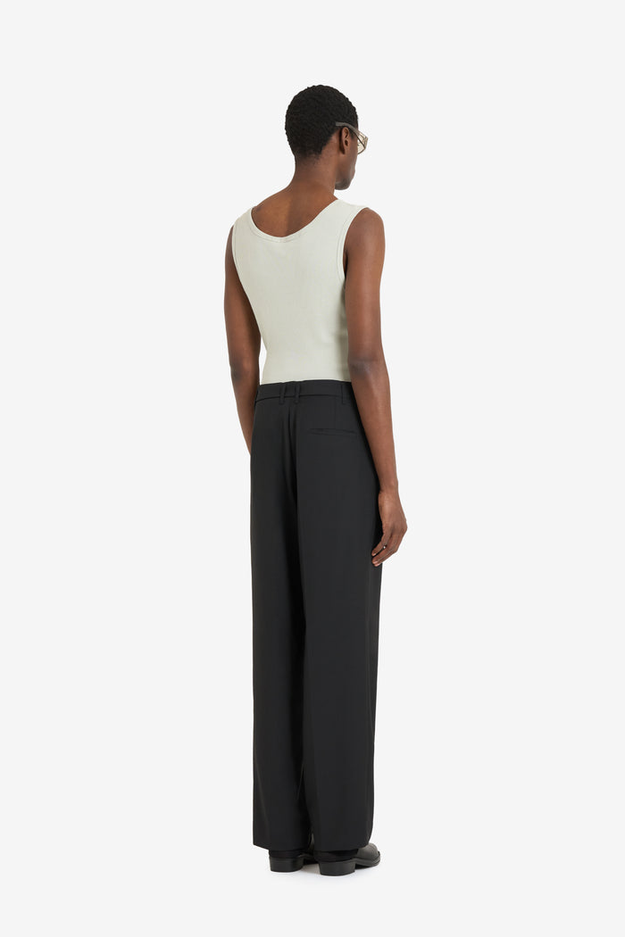 ETUDES STUDIO LOOSE SUIT PANT BLACK 5