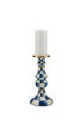 Mackenzie-Childs Candlestick Royal Check