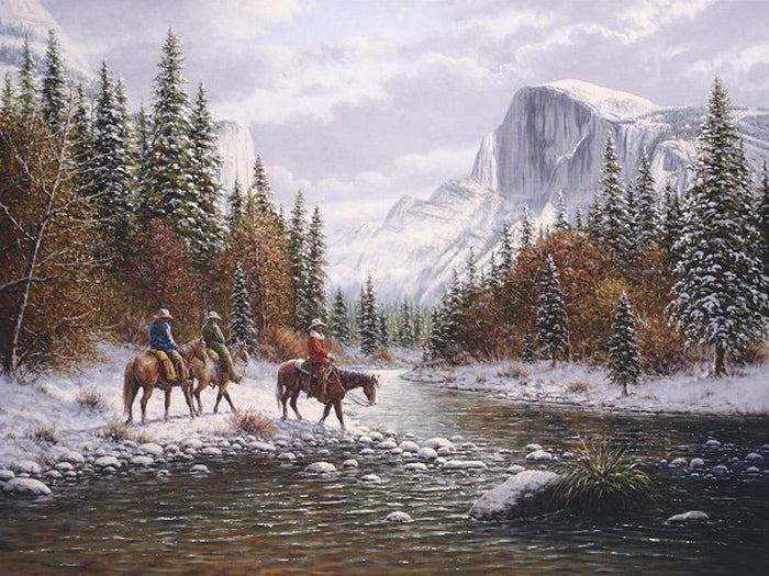 Morning on the Merced Western Art Prints by Jack Terry