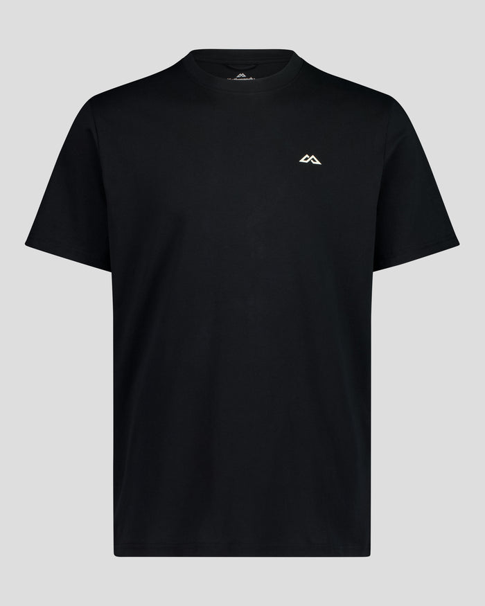New Zealand Organic Cotton T-Shirt - Black Stingray